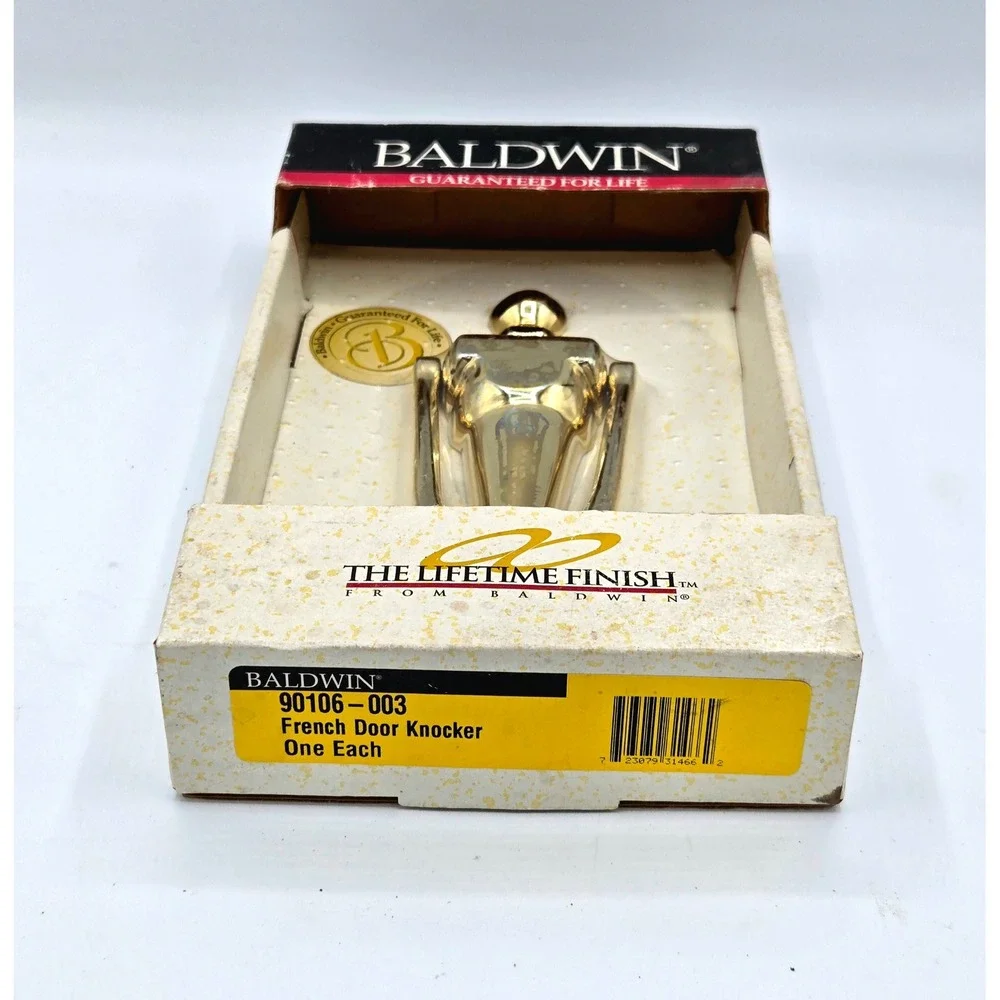 Baldwin French Door‎ Knocker - New Old Stock (NOS)